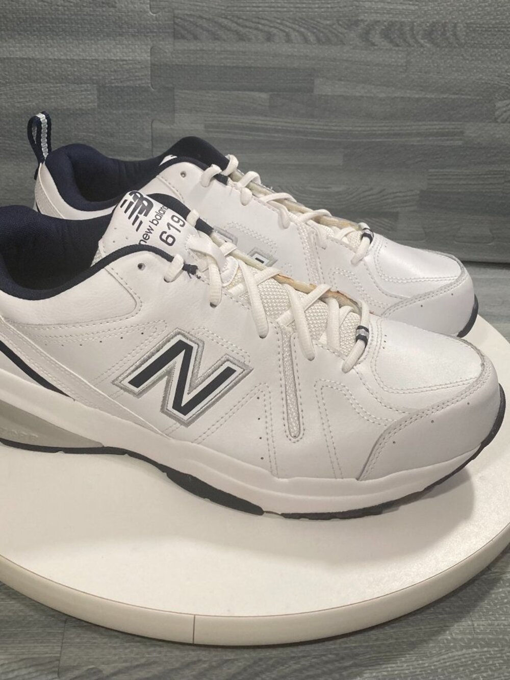 New Balance 619v2 Cross Training Shoes Mens 11.5 4E WIDE White Sneakers